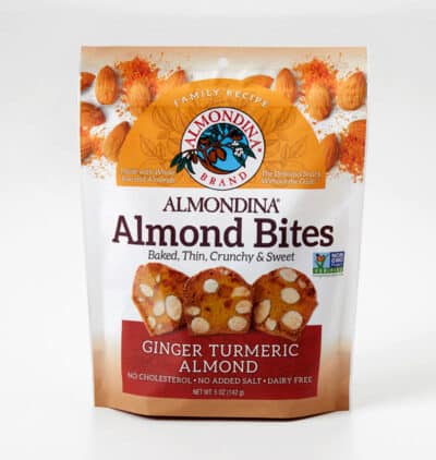 Ginger Turmeric Almond Bites
